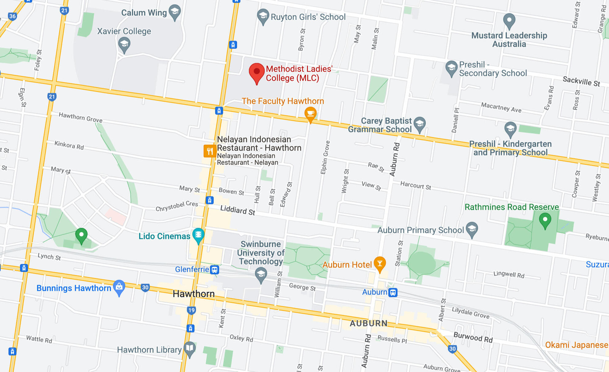 Methodist Ladies College, 207 Barkers Road, Kew, Vic, 3101